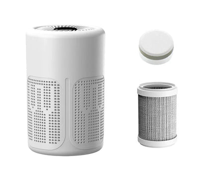 PureBreathe - Purificador de aire inteligente con filtro y tabletas de aromaterapia
