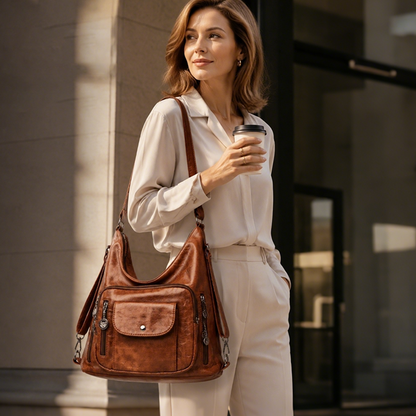 VersaLuna – Bolso convertible de hombro y bandolera