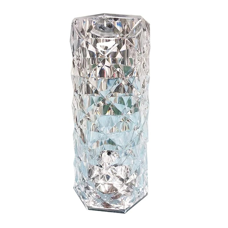 AuraShine – Mehrfarbige Kristall-Diamant-Rosenlampe