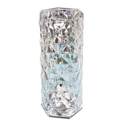 AuraShine – Mehrfarbige Kristall-Diamant-Rosenlampe