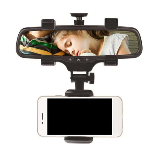 FlexMount – Soporte Giratorio para Teléfono para Espejo Retrovisor