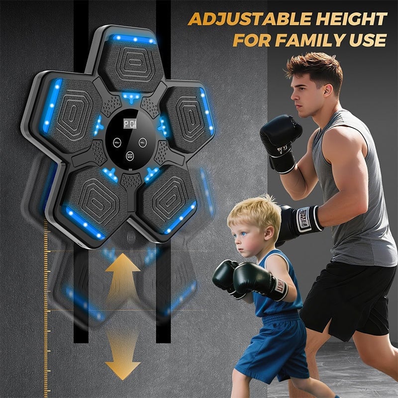 BoxBeat Pro – Máquina de Boxeo Interactiva