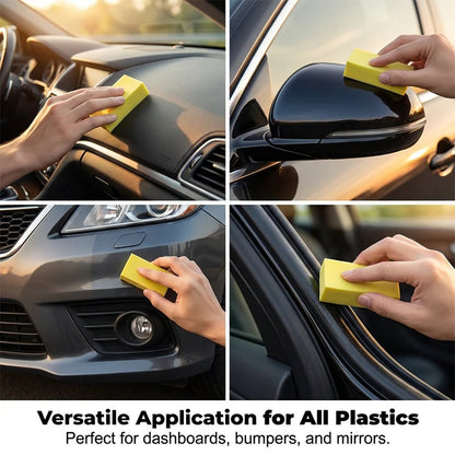 PlastiGlow – Restaurador de Revestimiento Cristalino para Piezas Plásticas de Automóviles