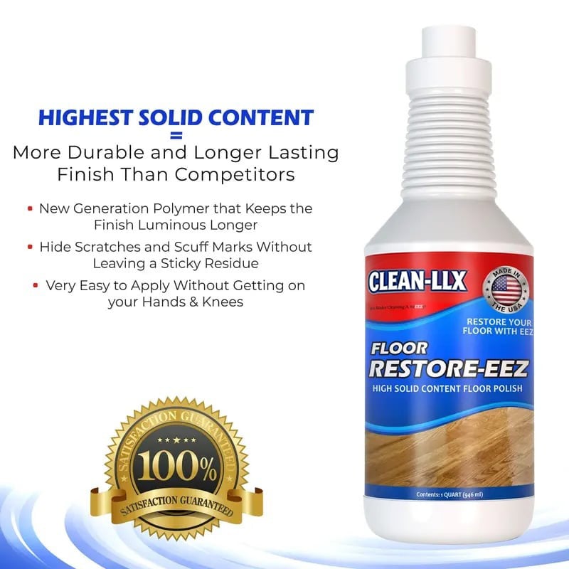 🔥Último día 50% de descuento - ✨🧴 Restaurador de Pisos Clean-llx – Brillo y Protección al Instante 🏠
