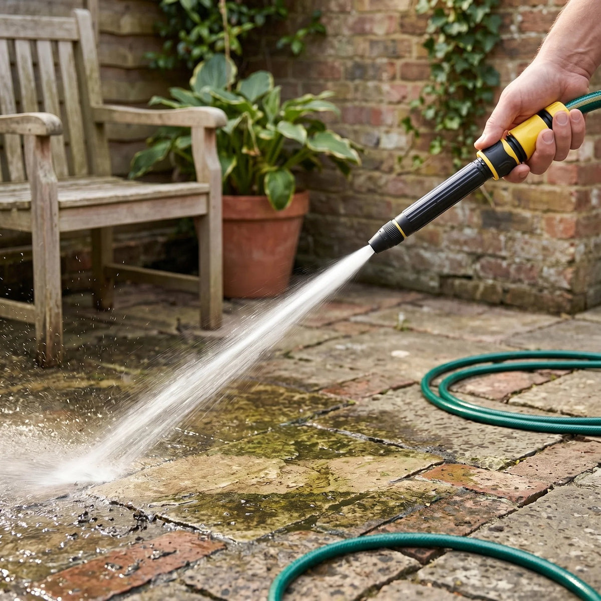 PowerSpray – Pistola de agua a presión hidroeléctrica