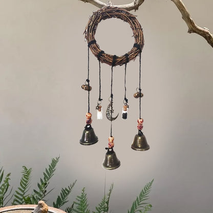 MystiBell – Campana colgante bohemia para puerta