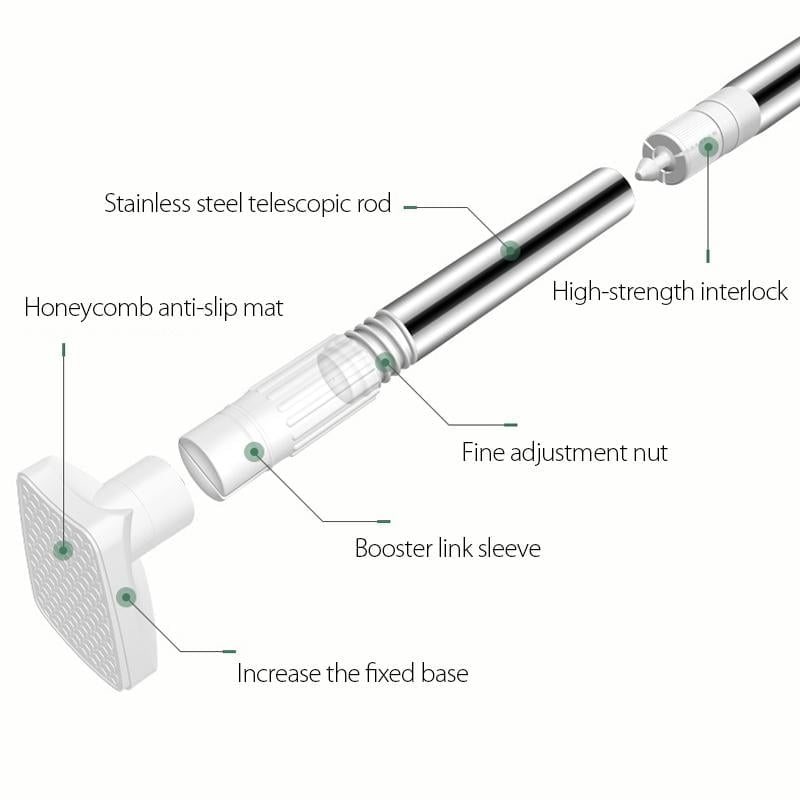 FlexiRod Pro – Sistema ajustable de perchas para ropa