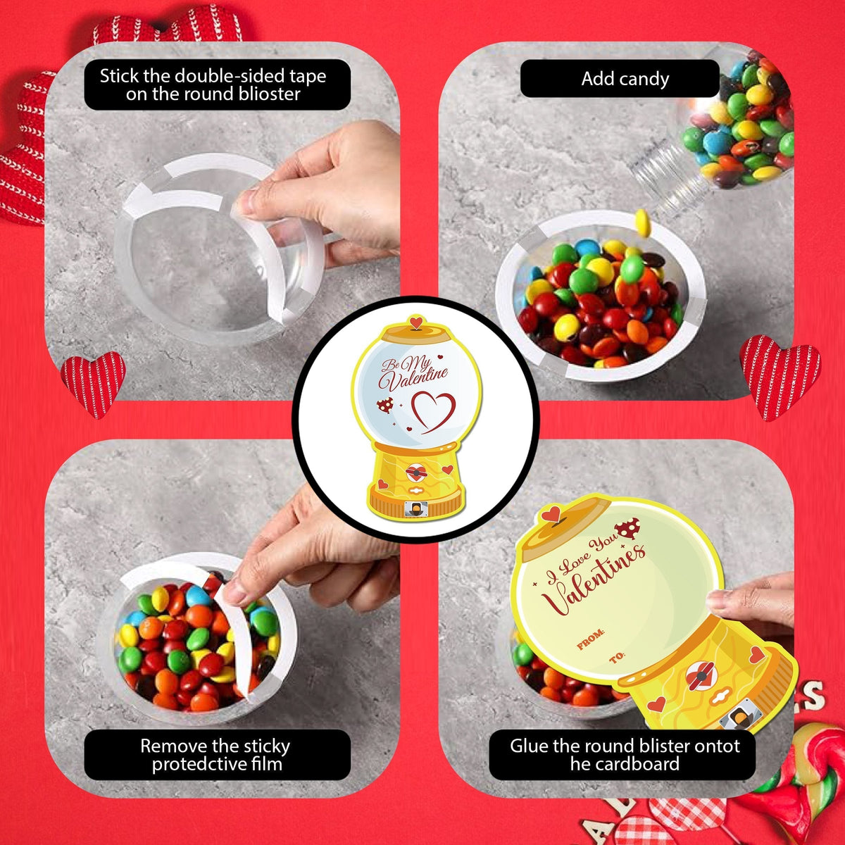 CandyBloom – Kit de regalo de San Valentín para niños