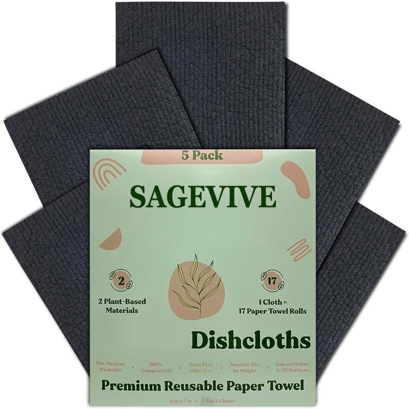 SparkleWipe – Paños de Limpieza de Cocina Multiusos