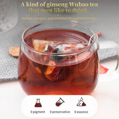 Té de hierbas de Ginseng y Morera
