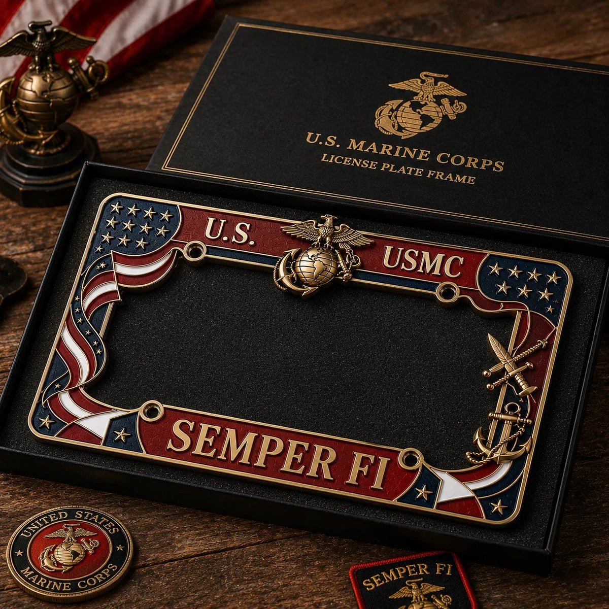 MarinePride – Semper Fi Chasis de Automóvil