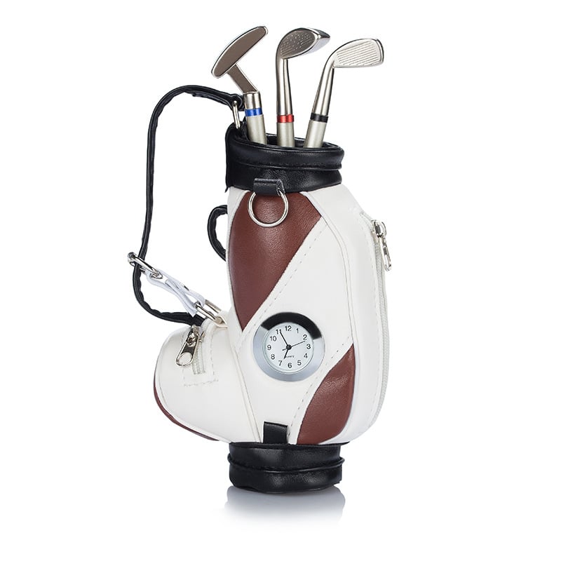 FairwayDesk – Stiftehalter-Set für den Schreibtisch im Golf-Design
