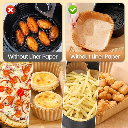 GoldenCook Liners – Accesorios Esenciales para Freidoras de Aire