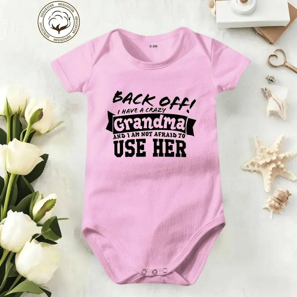 SnugglePrint – Traje de bebé con cita del abuelo