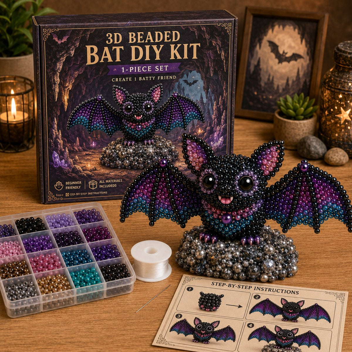 BeadCraft Mini – DIY-Set für winzige 3D-Perlentiere