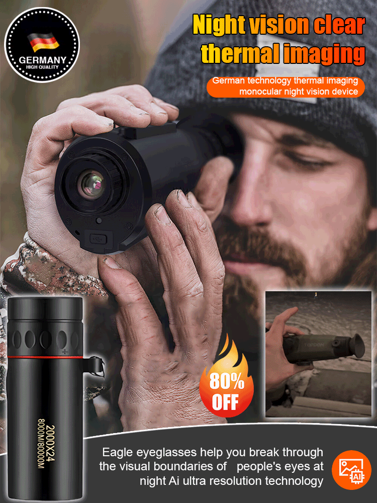 TitanVision – Monocular térmico de alta resolución