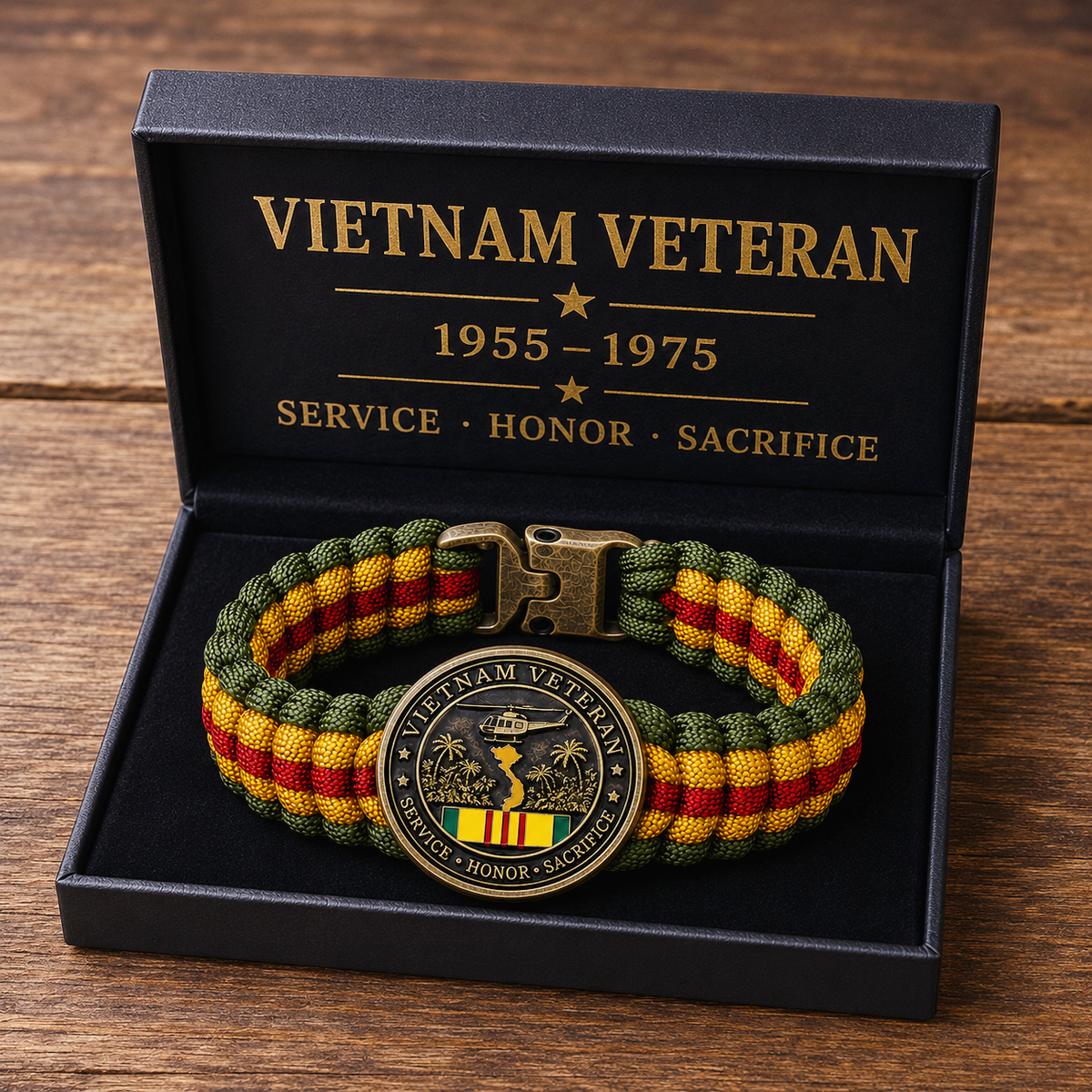 BraveBond – Vietnam-Veteran-Tribut-Überlebensarmband