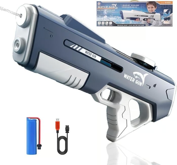 AquaBlaster: Pistola de succión de agua automática