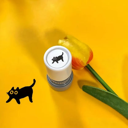 MeowMark – Juego de sellos con patrón de gatos