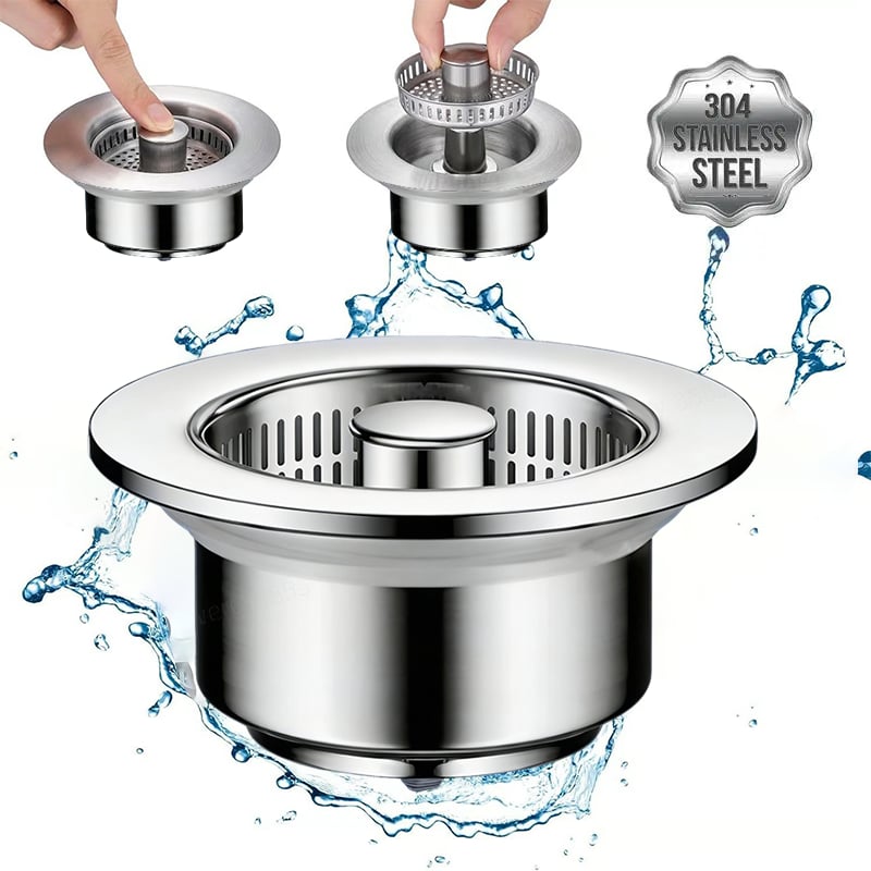 ClogFree - Colador y Tapón de Fregadero