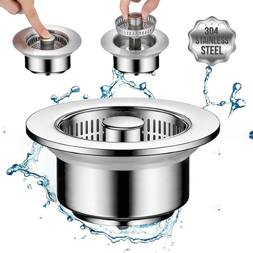 ClogFree - Colador y Tapón de Fregadero