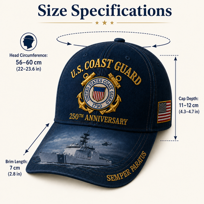 MarinerValor – Gorra conmemorativa patriótica de aniversario