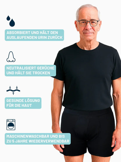 DryGuard™ – Bóxers antifugas para hombre (COMPRA 2 Y LLÉVATE 5)
