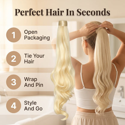 CrownLength – Extension de cabello glamorosa al instante