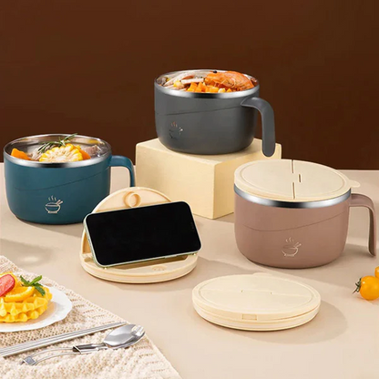 SteamCore – Tazón de Fideos de Acero Inoxidable