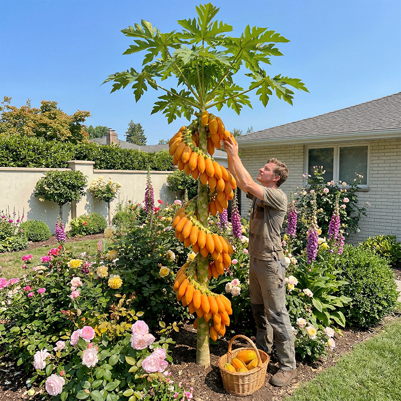DragonHarvest – Plántulas raras de papaya 'Garra de dragón'