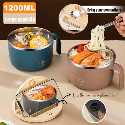 SteamCore – Tazón de Fideos de Acero Inoxidable