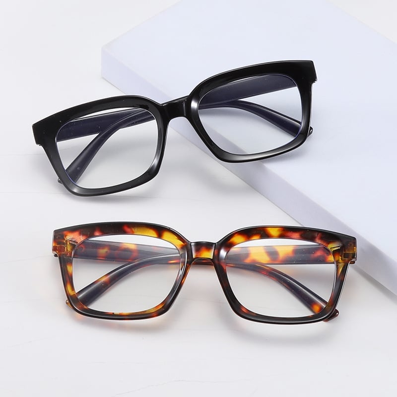 LuxeFocus – Gafas de lectura cuadradas con filtro de luz azul