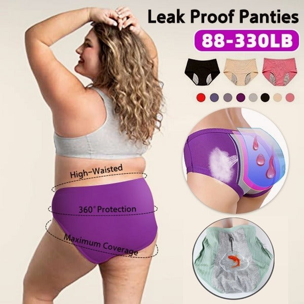 PureWear – Bragas menstruales de cintura alta a prueba de fugas