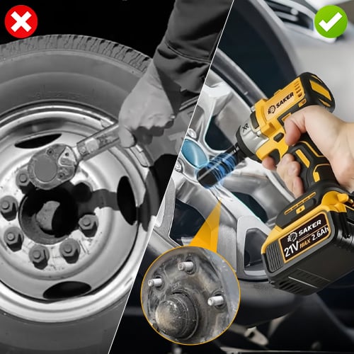 BoltForce – Kit de taladro de impacto sin escobillas