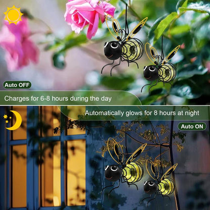 Sunlit Hive – Juego de luces colgantes de abejas