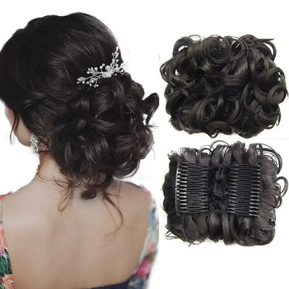 CurlNest – Moño Despeinado para un Estilo Chic Diario