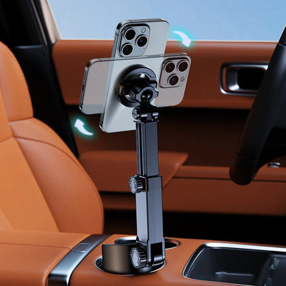 AutoGrip – Universelle 360°-Handyhalterung für den Getränkehalter
