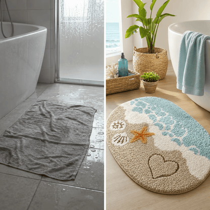 AquaCloud – Sofort trocknende Luxus-Badematte
