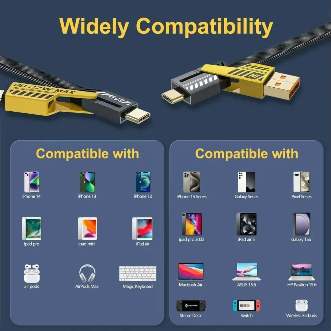 VoltLink – Cable de carga rápida 4 en 1
