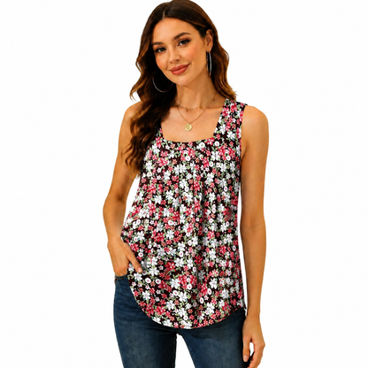 LunaFit – Camiseta sin mangas ligera de verano