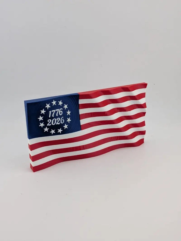 PatriotFlex – Expositor de bandera ondulante magnético distintivo