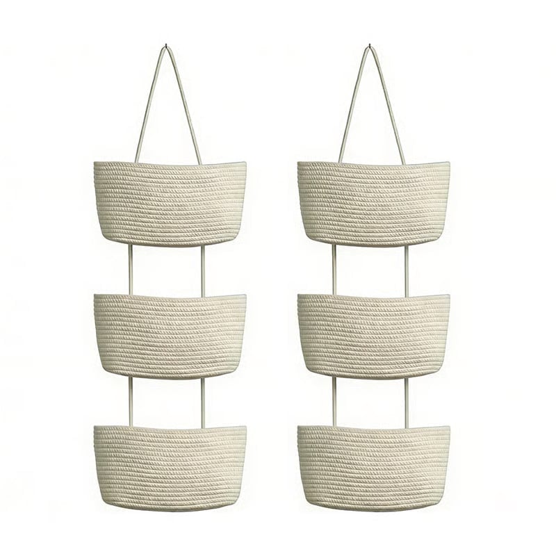 OrganizePro – Organizador colgante decorativo de 3 niveles