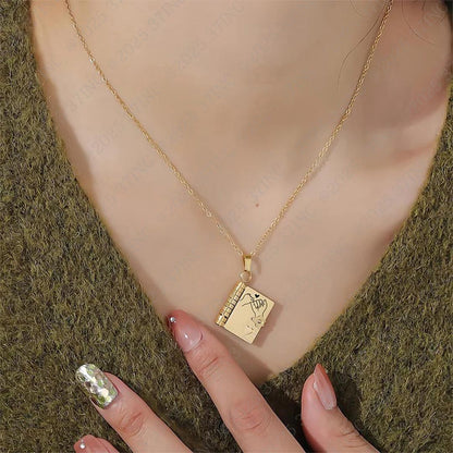 HeartWords - Collar Libro Abrible