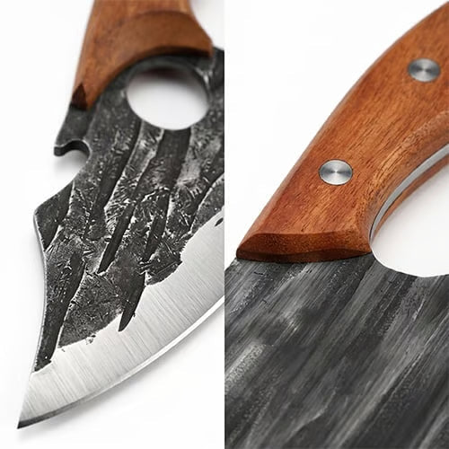 ChefForge – Juego profesional de cuchillo de chef y hacha de carnicero
