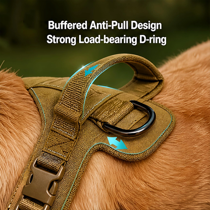 ForceGrip - Arnés Táctico para Perro con Asa de Control