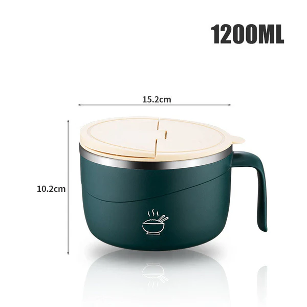 SteamCore – Tazón de Fideos de Acero Inoxidable