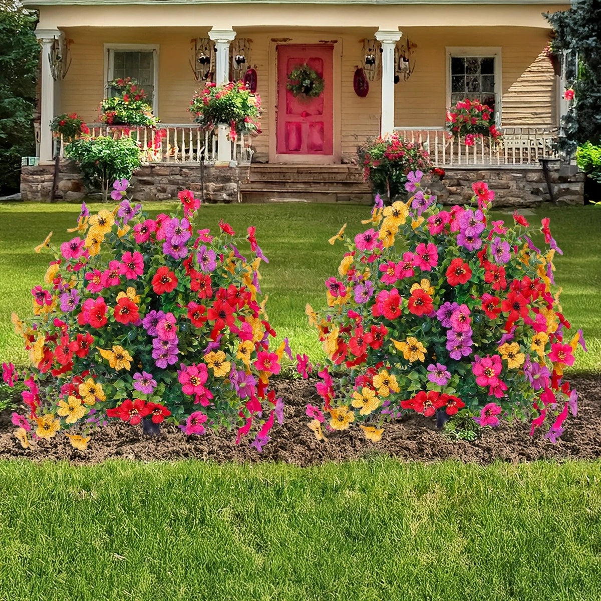 VividPetals – Allwetter-Blumenset