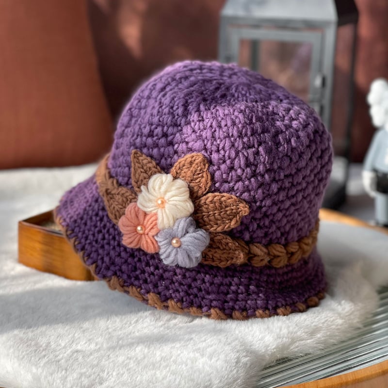 VintageGlow – Gemütliche Wintermütze