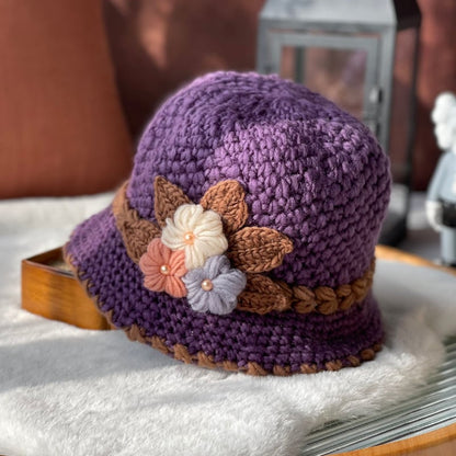 VintageGlow – Gemütliche Wintermütze