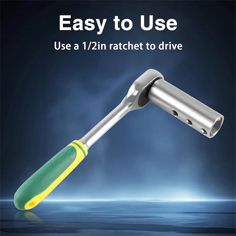 TorqueMaster – Adaptador de gato de acero inoxidable